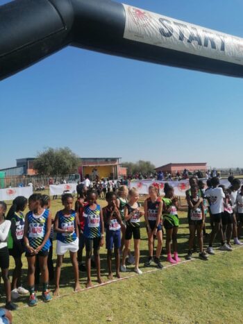 Ekhaya team at cross-country Ekhaya XC Squad Support